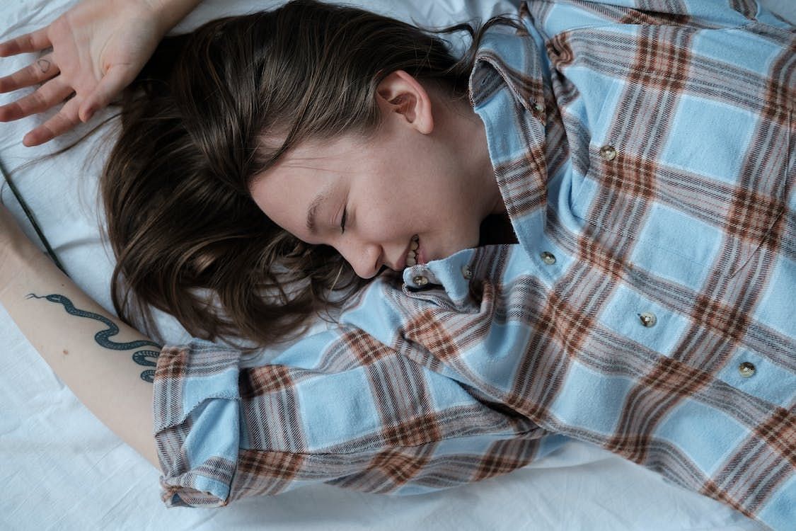 Make your bedroom sleep-friendly by keeping it dark, quiet, and at a pleasant temperature. (Alena Shekhovtcova/ Pexels)